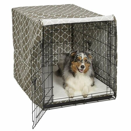 NOAH&APOSS ARK 42 in. BRN Pets Dog Crate Cover NO2668935